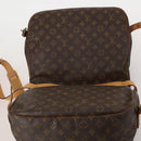 LOUIS VUITTON Monogram Saumur 35 Shoulder Bag M42254 LV Auth hk4113-18