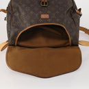 LOUIS VUITTON Monogram Saumur 35 Shoulder Bag M42254 LV Auth hk4113-21