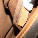 LOUIS VUITTON Monogram Saumur 35 Shoulder Bag M42254 LV Auth hk4113-12