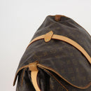 LOUIS VUITTON Monogram Saumur 35 Shoulder Bag M42254 LV Auth hk4113-6