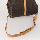 LOUIS VUITTON Monogram Saumur 35 Shoulder Bag M42254 LV Auth hk4113-7