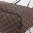 LOUIS VUITTON Damier Ebene Neverfull MM Tote Bag N51105 LV Auth hk4116-16