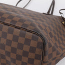 LOUIS VUITTON Damier Ebene Neverfull MM Tote Bag N51105 LV Auth hk4116-18