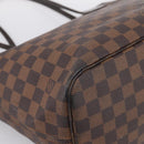 LOUIS VUITTON Damier Ebene Neverfull MM Tote Bag N51105 LV Auth hk4116-19