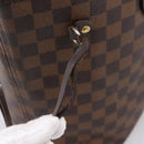 LOUIS VUITTON Damier Ebene Neverfull MM Tote Bag N51105 LV Auth hk4116-20