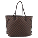 LOUIS VUITTON Damier Ebene Neverfull MM Tote Bag N51105 LV Auth hk4116-13