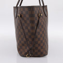 LOUIS VUITTON Damier Ebene Neverfull MM Tote Bag N51105 LV Auth hk4116-3