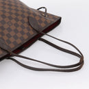 LOUIS VUITTON Damier Ebene Neverfull MM Tote Bag N51105 LV Auth hk4116-6