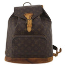 LOUIS VUITTON Monogram Montsouris GM Backpack M51135 LV Auth hk4117-13