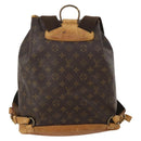 LOUIS VUITTON Monogram Montsouris GM Backpack M51135 LV Auth hk4117-2