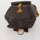 LOUIS VUITTON Monogram Montsouris GM Backpack M51135 LV Auth hk4117-6
