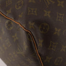 LOUIS VUITTON Monogram Keepall 60 Boston Bag M41422 LV Auth hk4118-17