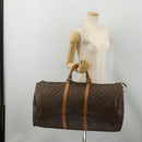 LOUIS VUITTON Monogram Keepall 60 Boston Bag M41422 LV Auth hk4118-23