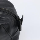 GUCCI Pouch Leather Black Silver 039 0974 Auth hk4120-14