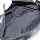 GUCCI Pouch Leather Black Silver 039 0974 Auth hk4120-16