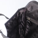 GUCCI GG Canvas Guccissima Shoulder Bag Leather Black Gold Auth hk4122-20