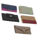 CELINE Chloe Fendi Bulgari Wallet Leather 5 Set Black Beige Green Auth hk4130-1