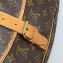 LOUIS VUITTON Monogram Saumur 35 Shoulder Bag M42254 LV Auth hk4132-27