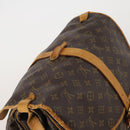 LOUIS VUITTON Monogram Saumur 35 Shoulder Bag M42254 LV Auth hk4132-6