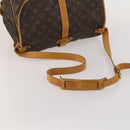 LOUIS VUITTON Monogram Saumur 35 Shoulder Bag M42254 LV Auth hk4132-7