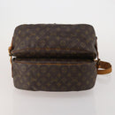 LOUIS VUITTON Monogram Saumur 35 Shoulder Bag M42254 LV Auth hk4133-5