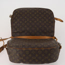 LOUIS VUITTON Monogram Saumur 35 Shoulder Bag M42254 LV Auth hk4133-20