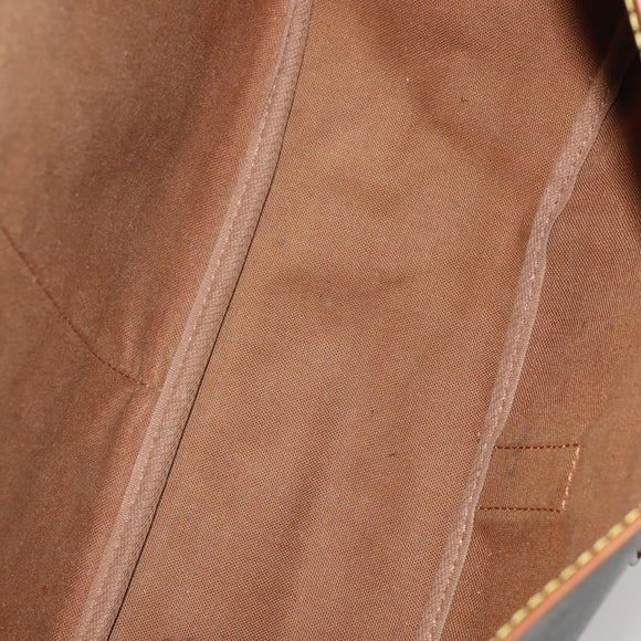 LOUIS VUITTON Monogram Saumur 35 Shoulder Bag M42254 LV Auth hk4133