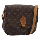 LOUIS VUITTON Monogram Saint Cloud GM Shoulder Bag M51242 LV Auth hk4137-1