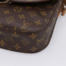 LOUIS VUITTON Monogram Saint Cloud GM Shoulder Bag M51242 LV Auth hk4137-14