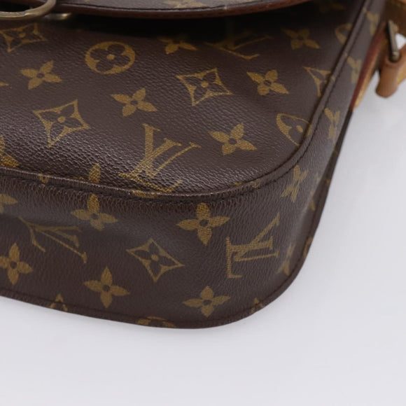 LOUIS VUITTON Monogram Saint Cloud GM Shoulder Bag M51242 LV Auth hk4137