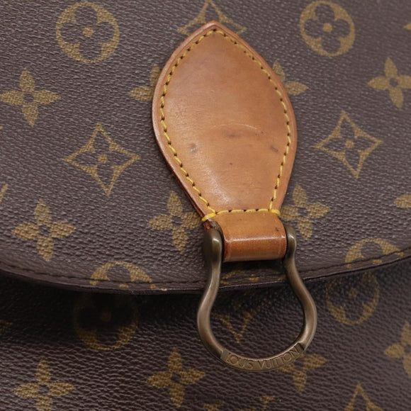 LOUIS VUITTON Monogram Saint Cloud GM Shoulder Bag M51242 LV Auth hk4137