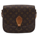 LOUIS VUITTON Monogram Saint Cloud GM Shoulder Bag M51242 LV Auth hk4137-13