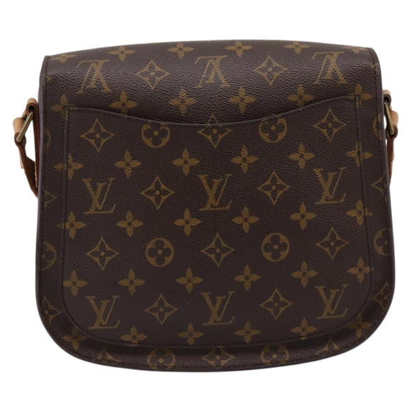 LOUIS VUITTON Monogram Saint Cloud GM Shoulder Bag M51242 LV Auth hk4137