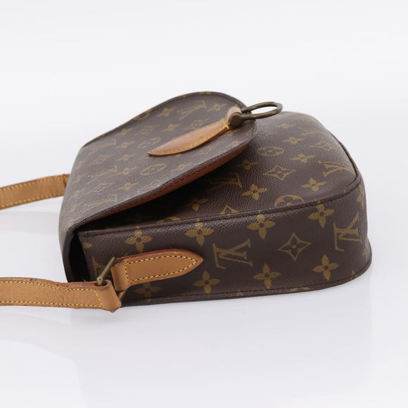 LOUIS VUITTON Monogram Saint Cloud GM Shoulder Bag M51242 LV Auth hk4137