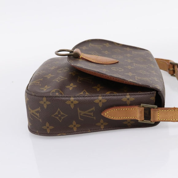 LOUIS VUITTON Monogram Saint Cloud GM Shoulder Bag M51242 LV Auth hk4137