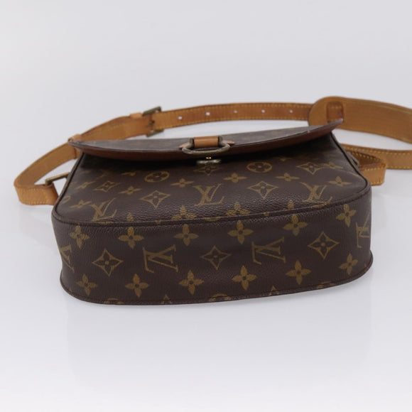 LOUIS VUITTON Monogram Saint Cloud GM Shoulder Bag M51242 LV Auth hk4137