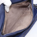 Bottega Veneta INTRECCIATO Shoulder Bag Leather Navy Auth hk4138V-24