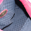 LOEWE Tote Bag Leather Pink Gold Auth hk4142-11
