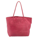 LOEWE Tote Bag Leather Pink Gold Auth hk4142-2
