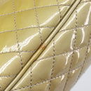 Salvatore Ferragamo Vala Shoulder Bag Patent leather Green Silver Auth hk4146-17