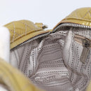 Salvatore Ferragamo Vala Shoulder Bag Patent leather Green Silver Auth hk4146-23