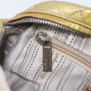 Salvatore Ferragamo Vala Shoulder Bag Patent leather Green Silver Auth hk4146-24
