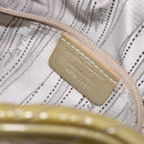 Salvatore Ferragamo Vala Shoulder Bag Patent leather Green Silver Auth hk4146-26
