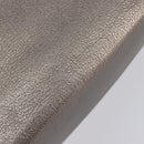 Salvatore Ferragamo Vala Hand Bag Leather Silver Auth hk4149-16