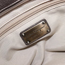 Salvatore Ferragamo Vala Hand Bag Leather Silver Auth hk4149-21