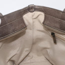 Salvatore Ferragamo Vala Hand Bag Leather Silver Auth hk4149-24