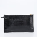 Saint Laurent Reversible Tote Bag Patent leather Beige Gold 265702 Auth hk4150-21