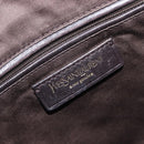 Saint Laurent Tote Bag Patent leather Beige Gold 208314 Auth hk4151-24