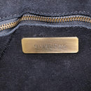 GIVENCHY Shoulder Bag Leather Light Blue Gold Auth hk4153-17