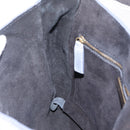GIVENCHY Shoulder Bag Leather Light Blue Gold Auth hk4153-21